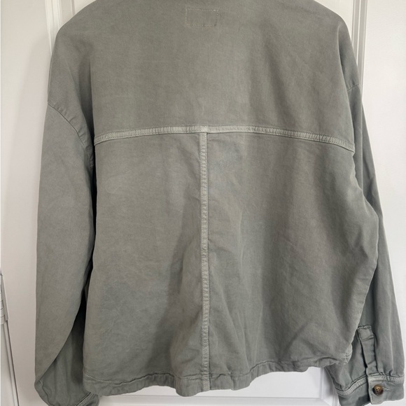 Marine Layer Sage Freya Utility Jacket Coastal Casual Chore Coat XL - Picture 9 of 12